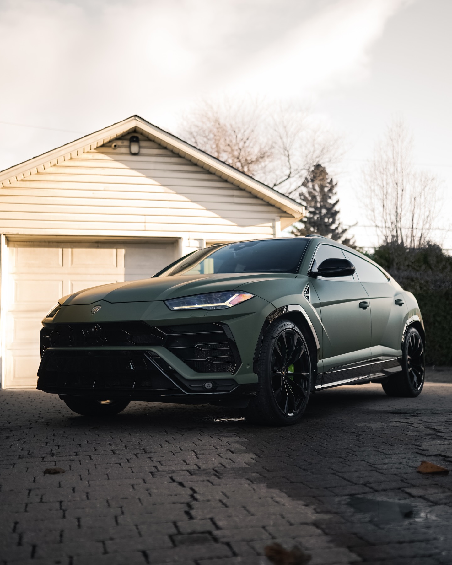 Lamborghini Custom Project, Military Green